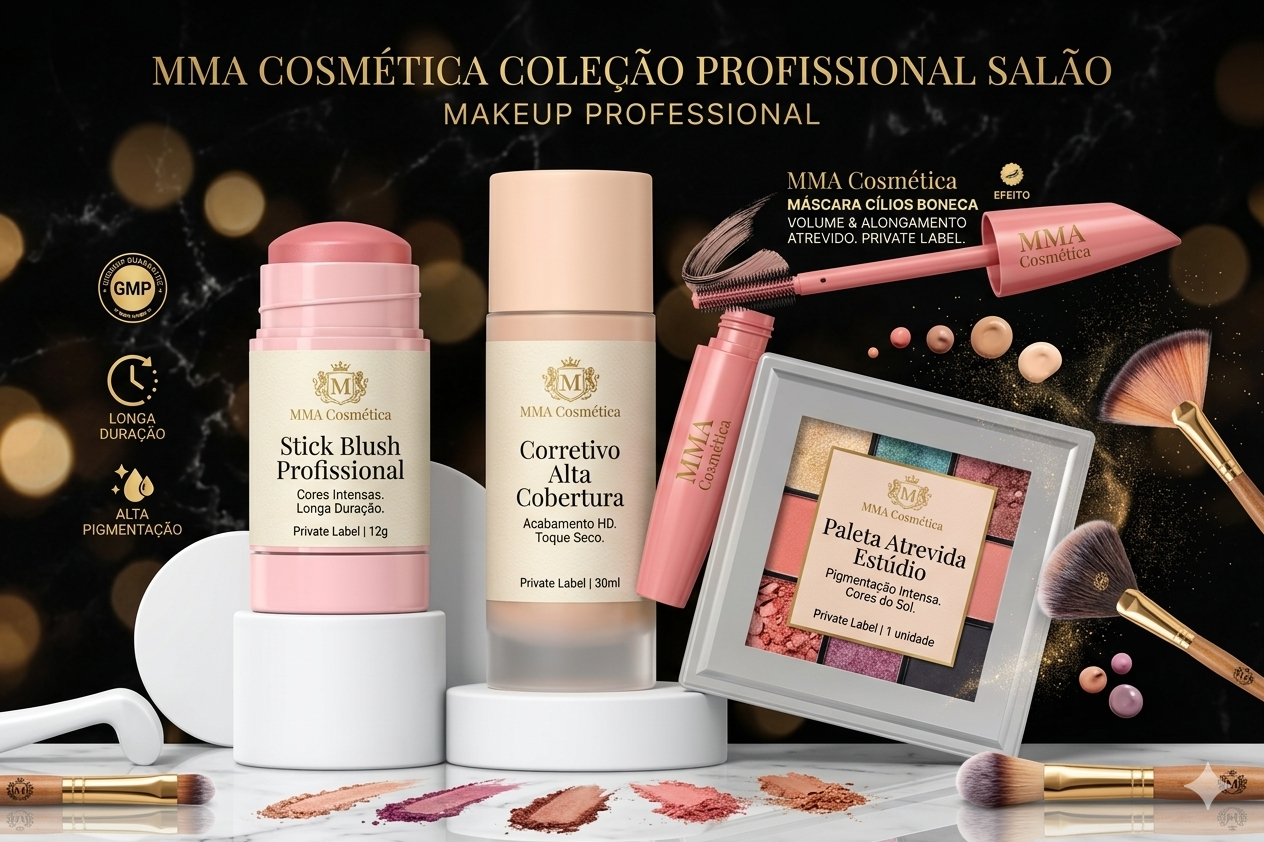 Produtos da Linha de Maquiagem Profissional