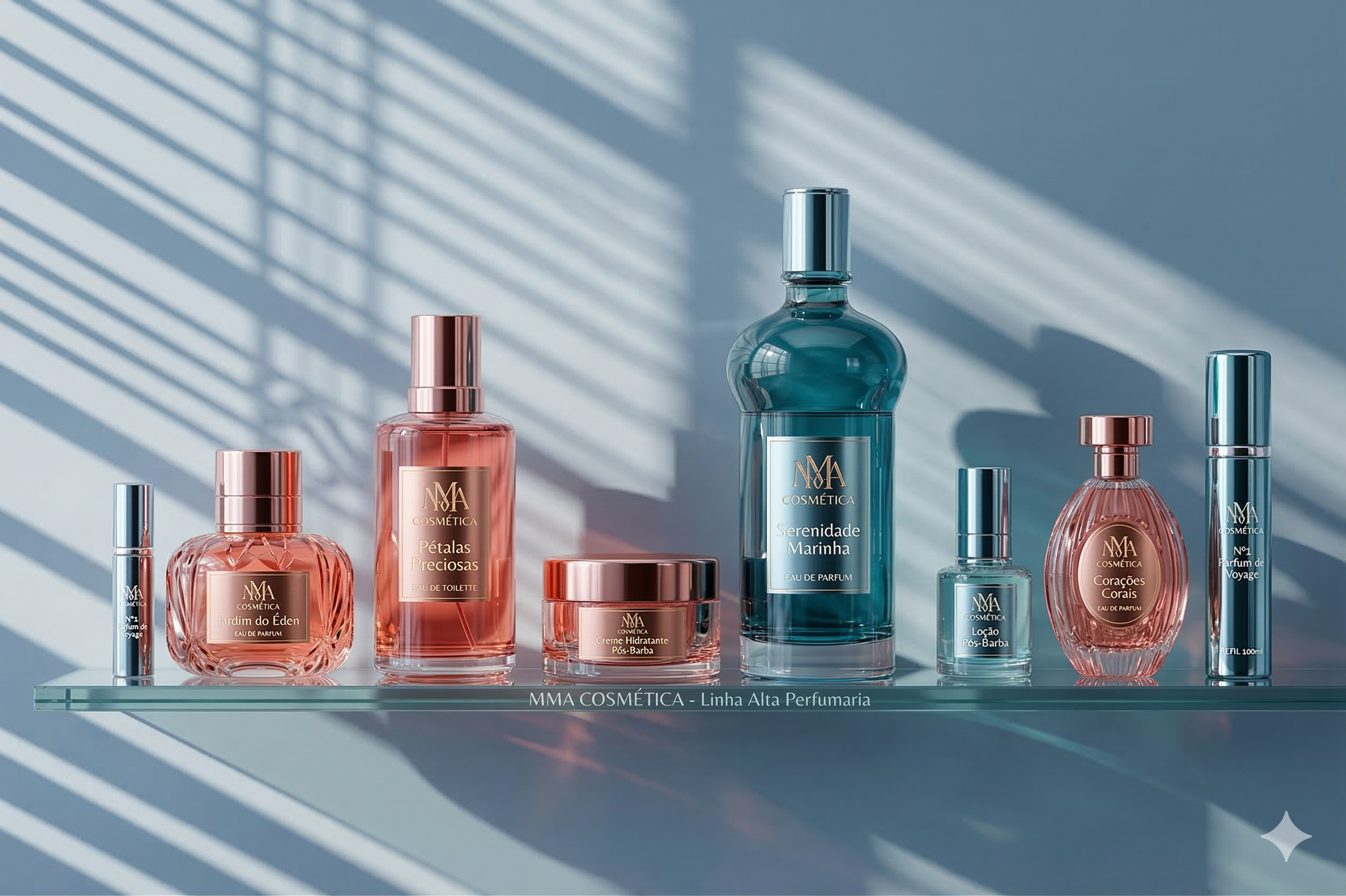 Produtos da Linha de Perfumaria e Body Splash