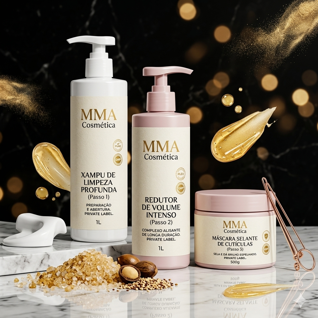 Produtos da Linha de Alisamento Orgânico