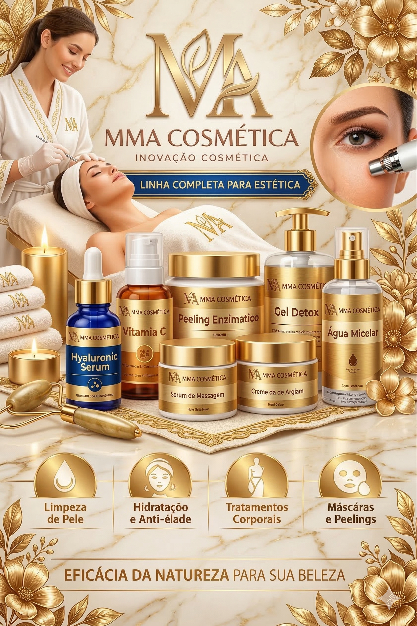 Produtos da Linha Dermatológica