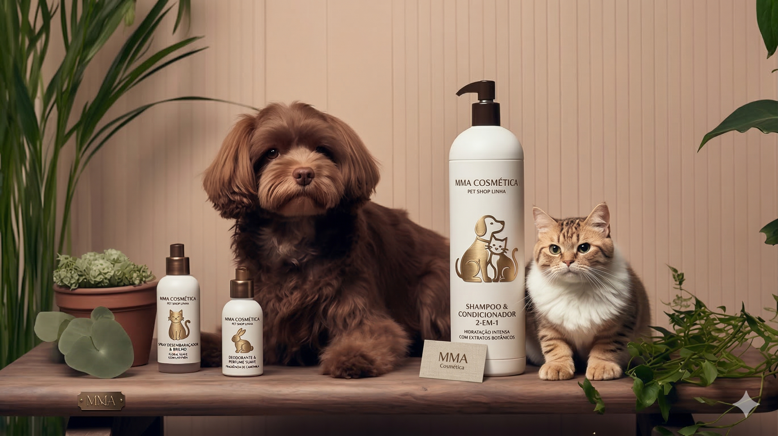 Produtos da Linha Pet e Estética Animal